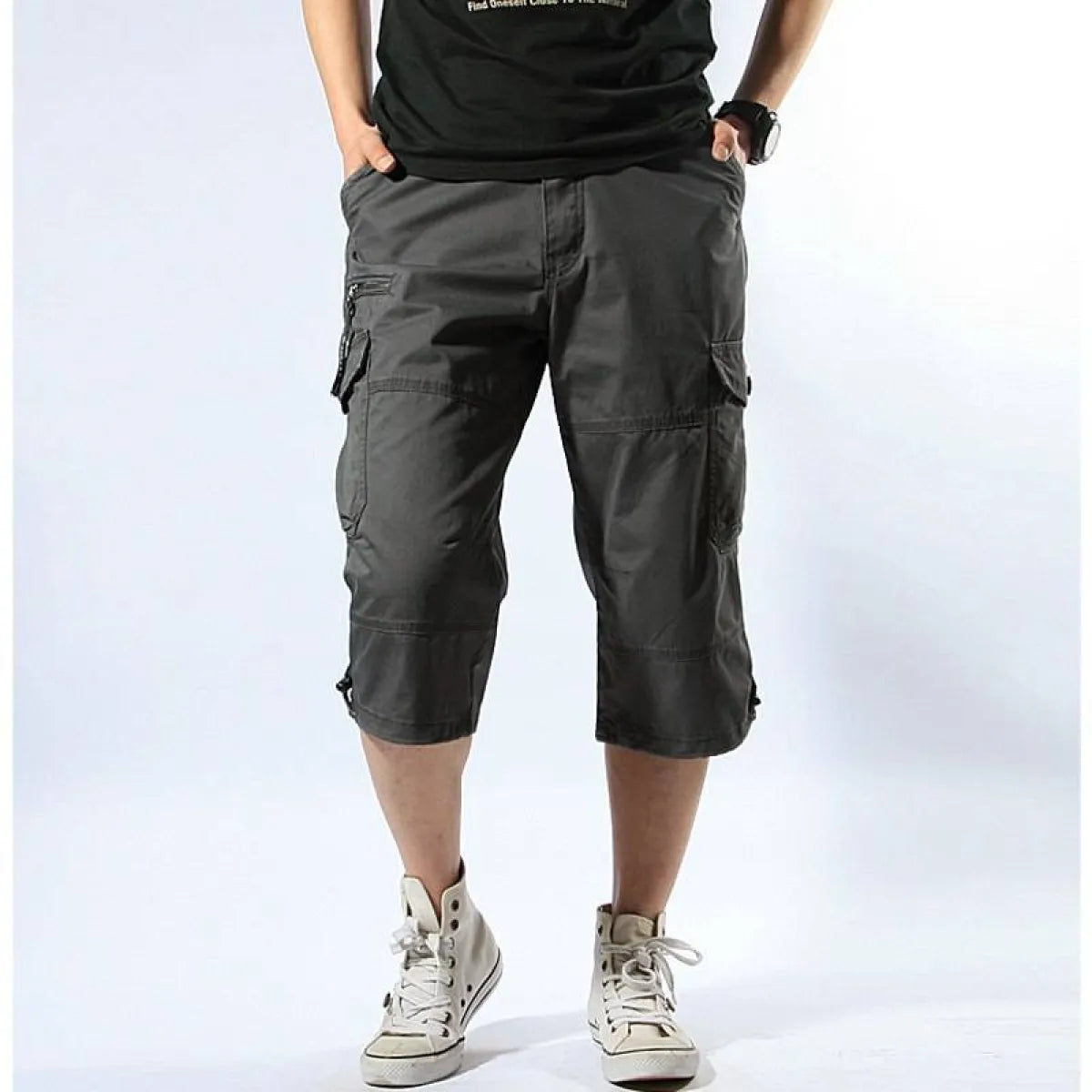 Multi Pocket Capris