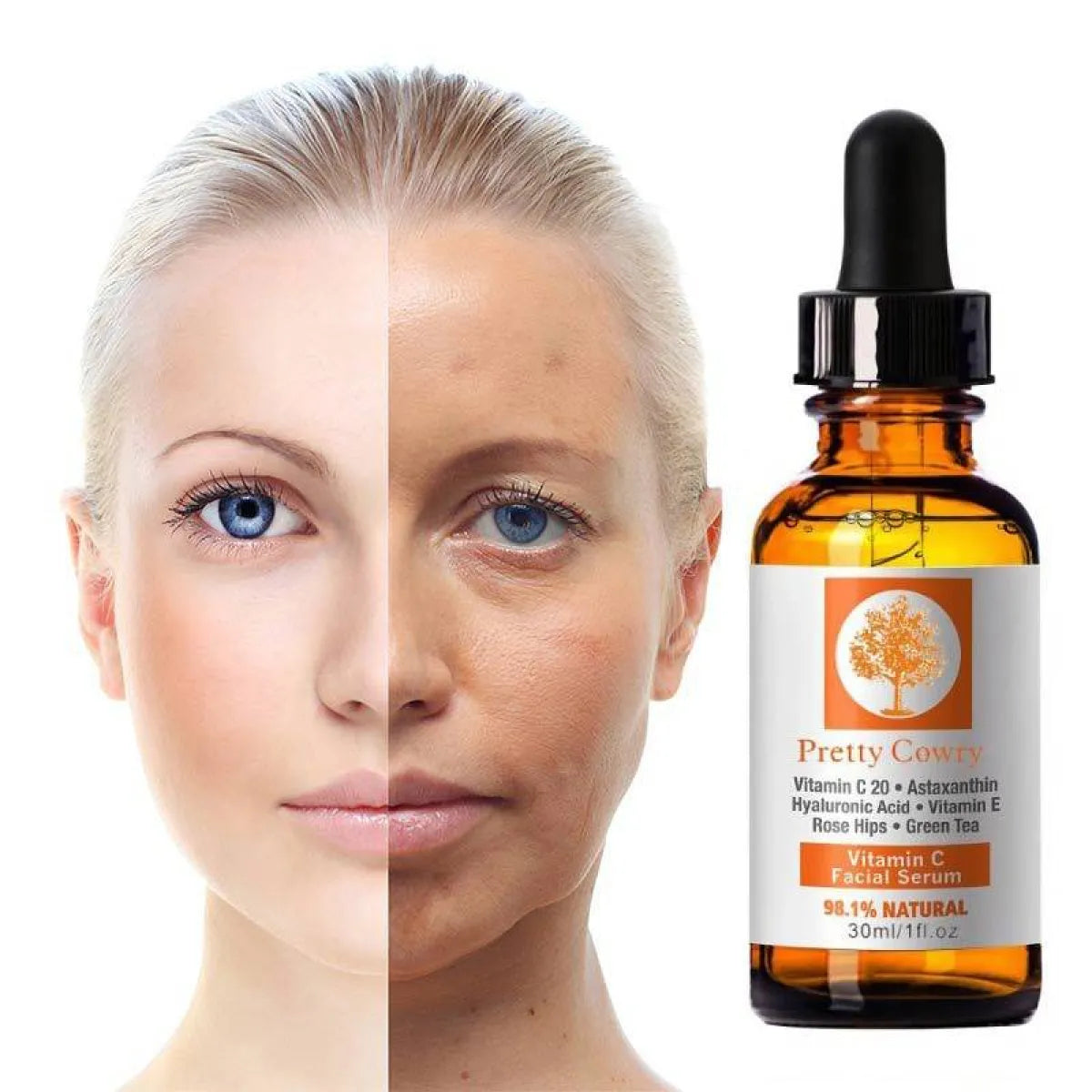 Natural Face Serum - Vitamin E