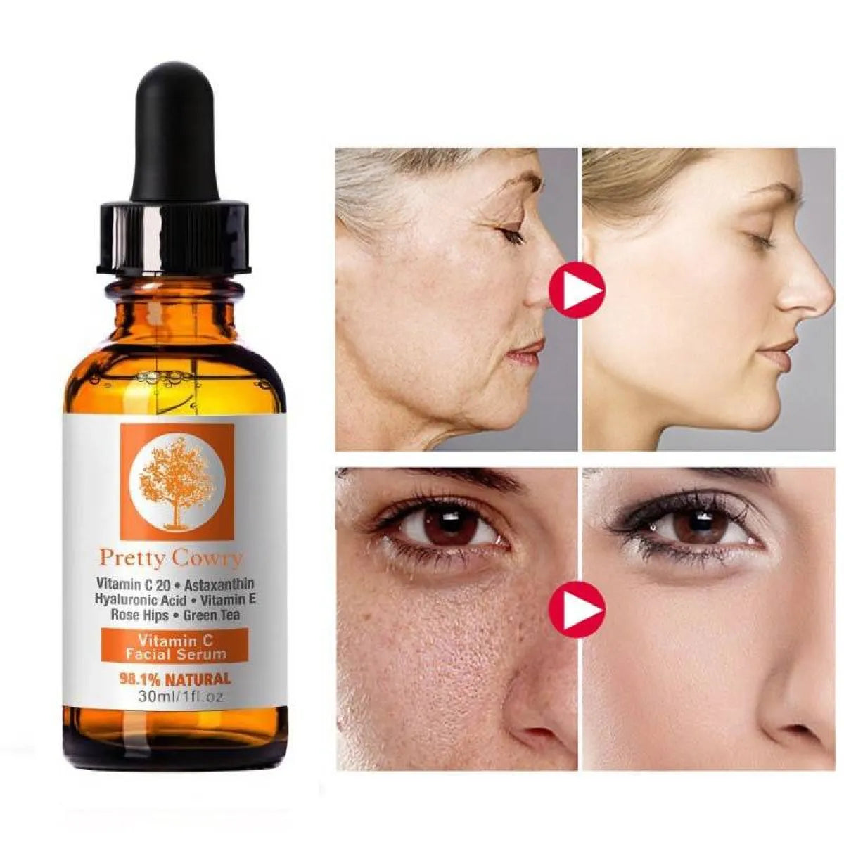 Natural Face Serum - Vitamin E