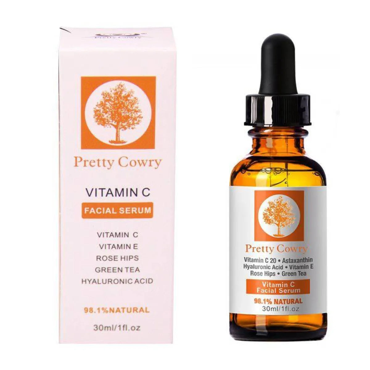 Natural Face Serum - Vitamin E