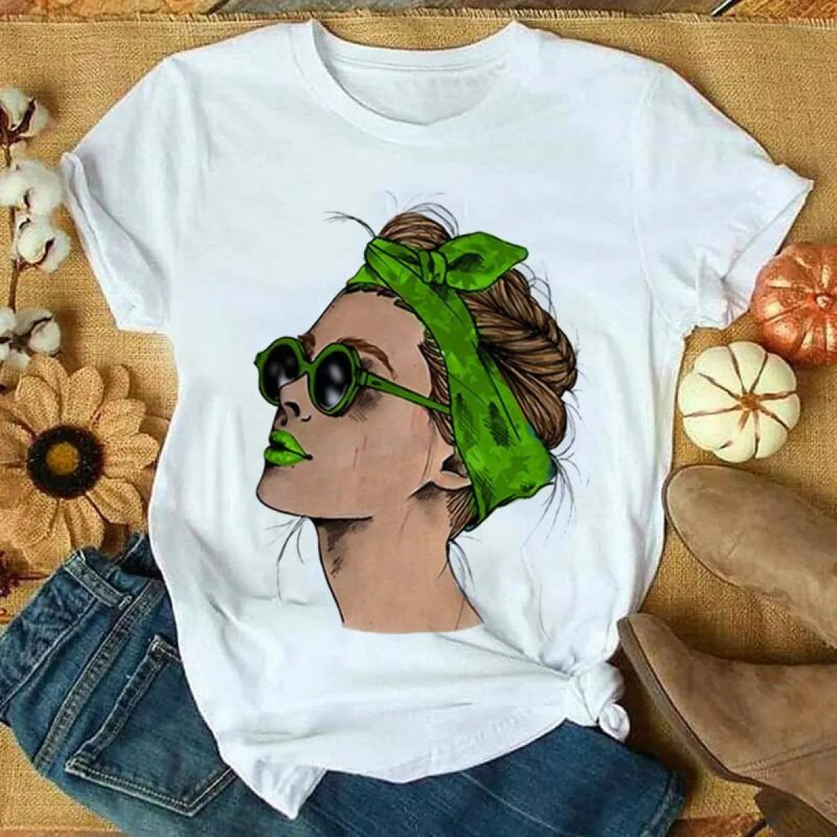 O-Neck Harajuku T-shirt