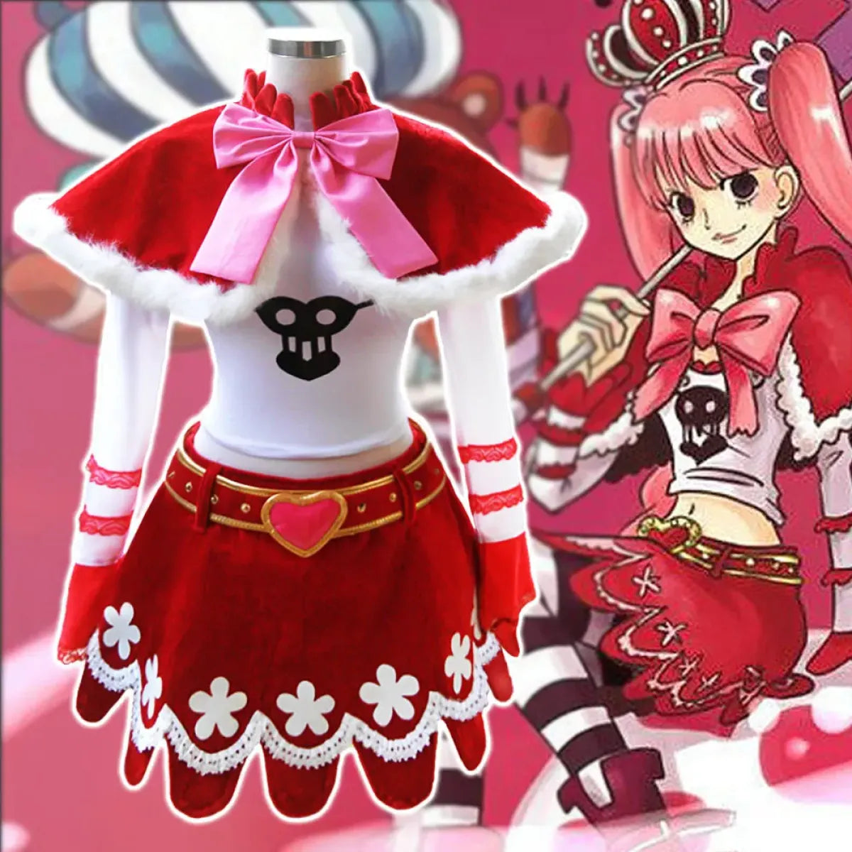 Perona Cosplay Costume - Thriller Bark