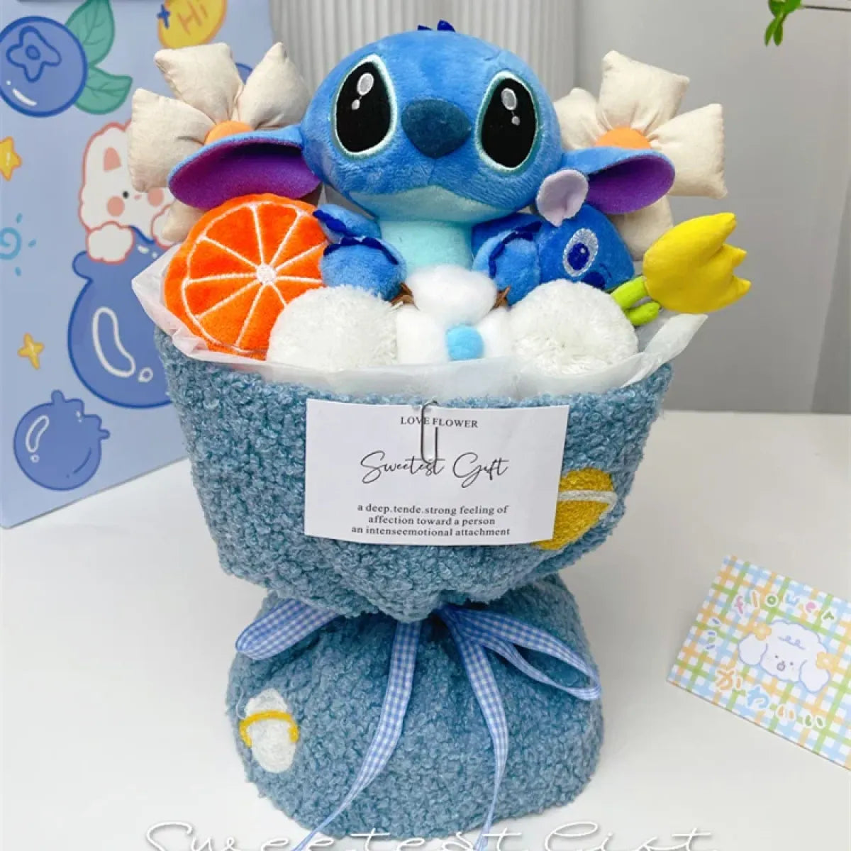 Pastel Kawaii Plush Bouquet