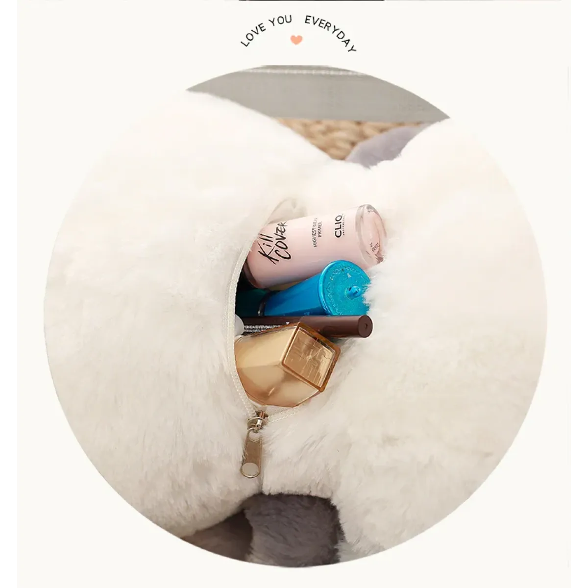 Kawaii Plush Bunny Backpack