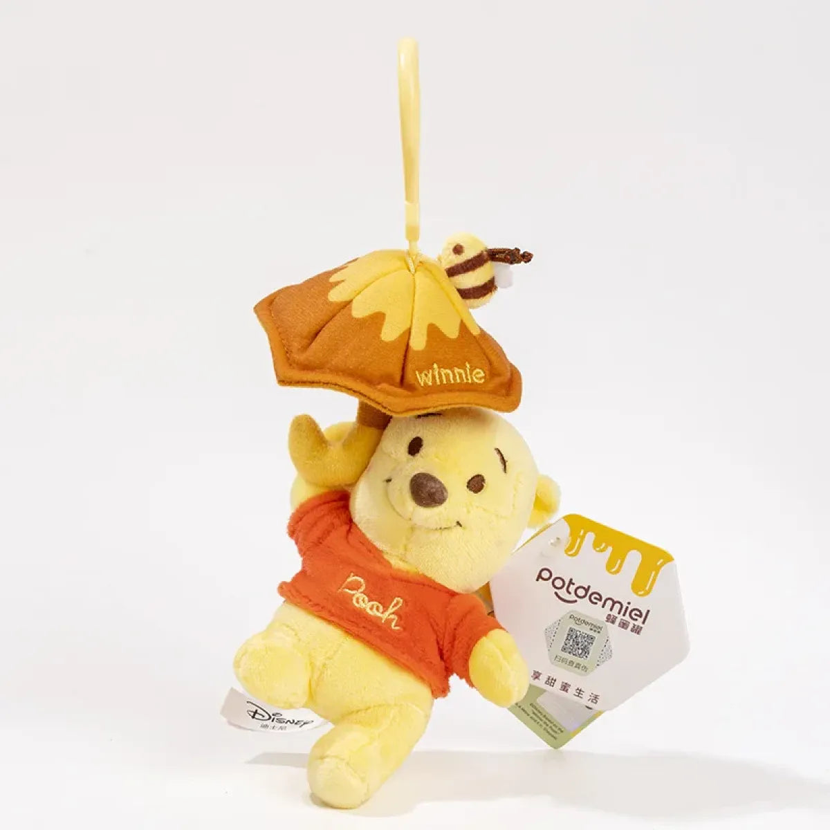 12cm Kawaii Stitch Plush Keychain – Blue & Purple Bag Charm Accessory