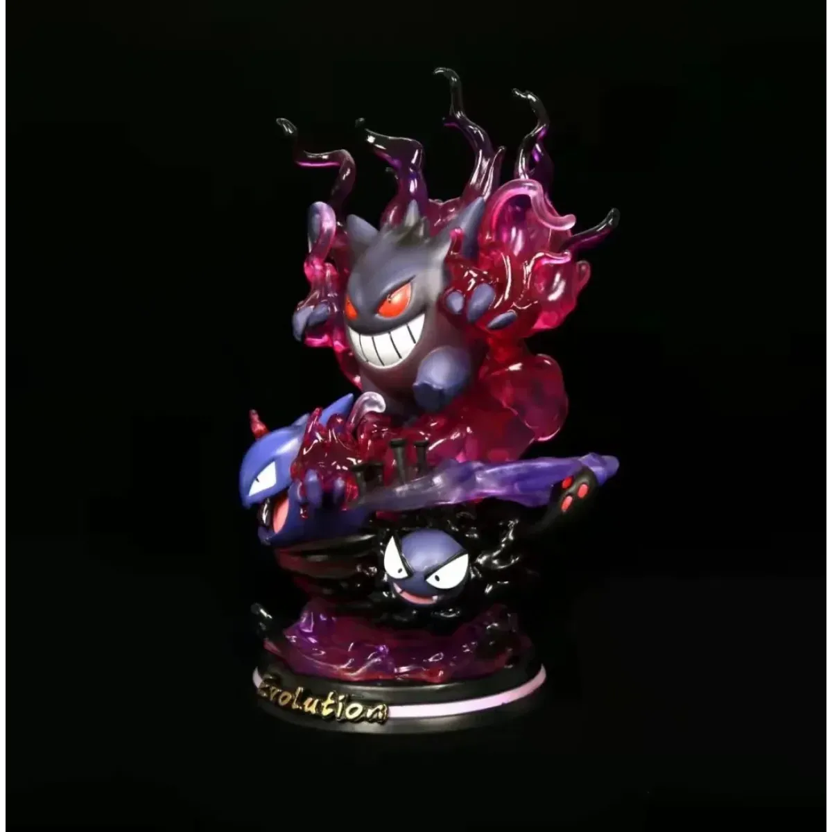 Pokemon Evolution Figures - Charizard, Eevee, Mewtwo, Gengar