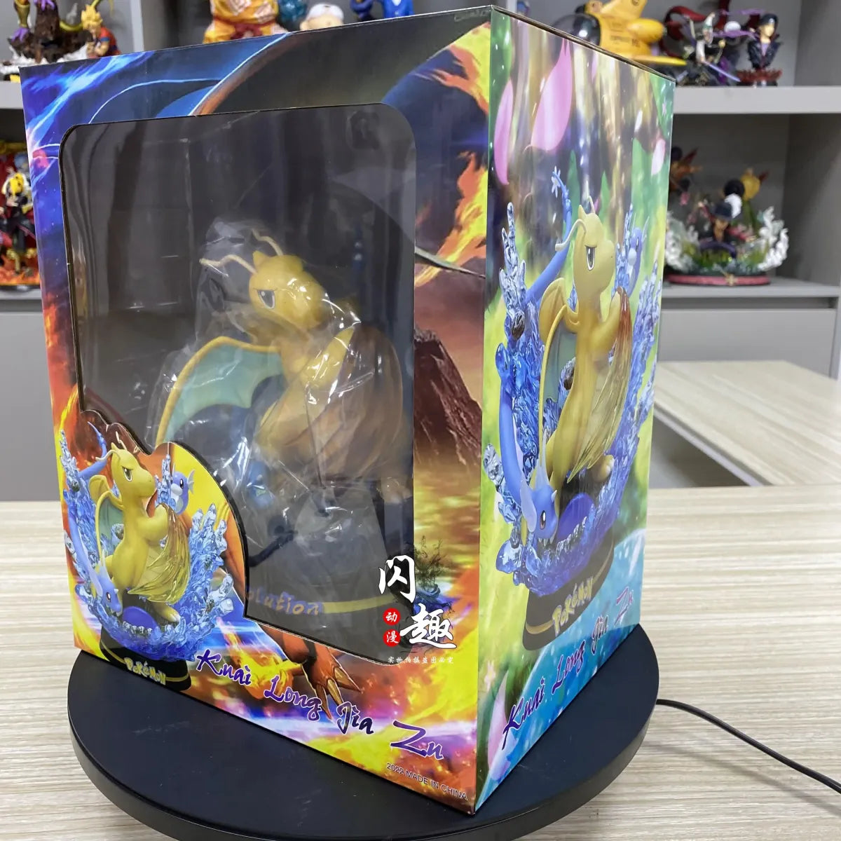 Pokemon Evolution Figures - Charizard, Eevee, Mewtwo, Gengar