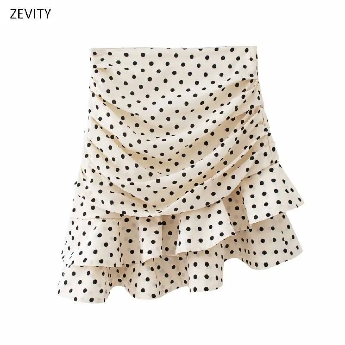 Mini Polka Dot Ruffle Skirt