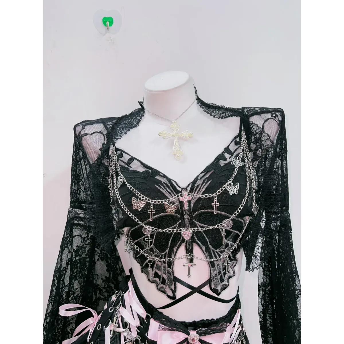 Punk Cross Tank: Alternative Fashion