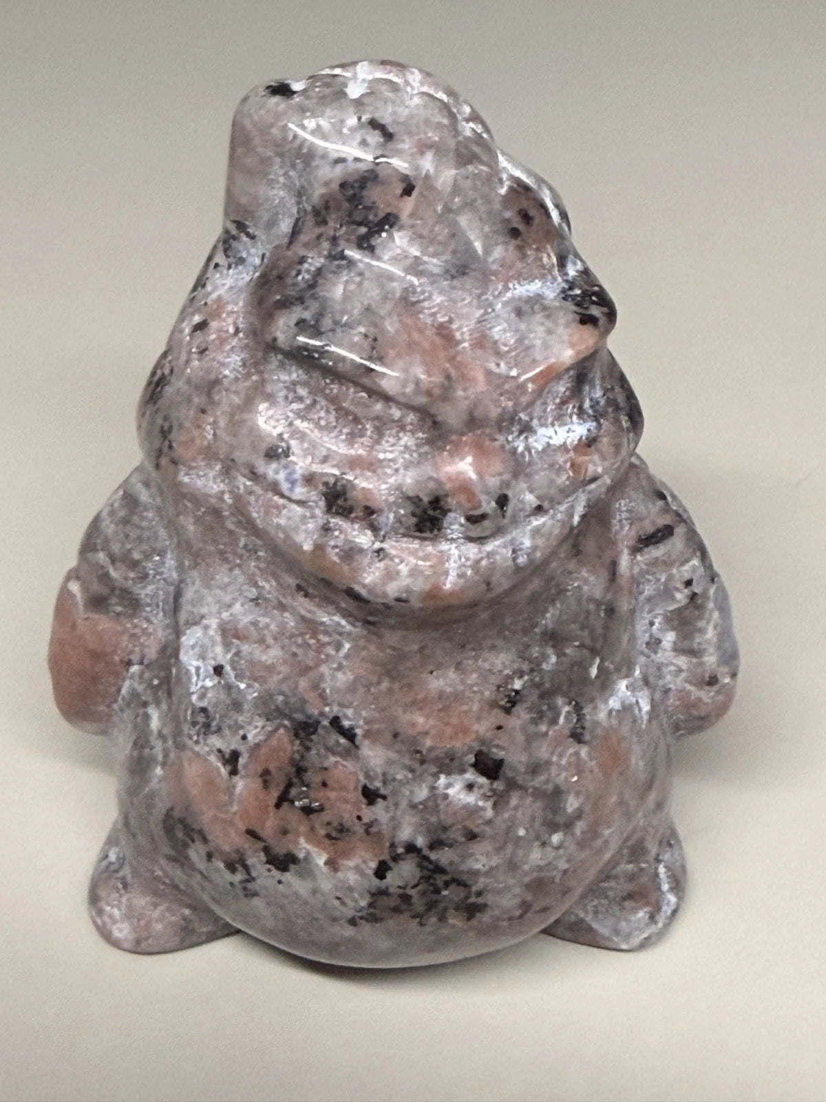 Hand Carved Yooperlite Oogie Boogie Man NIghtmare Before Christmas