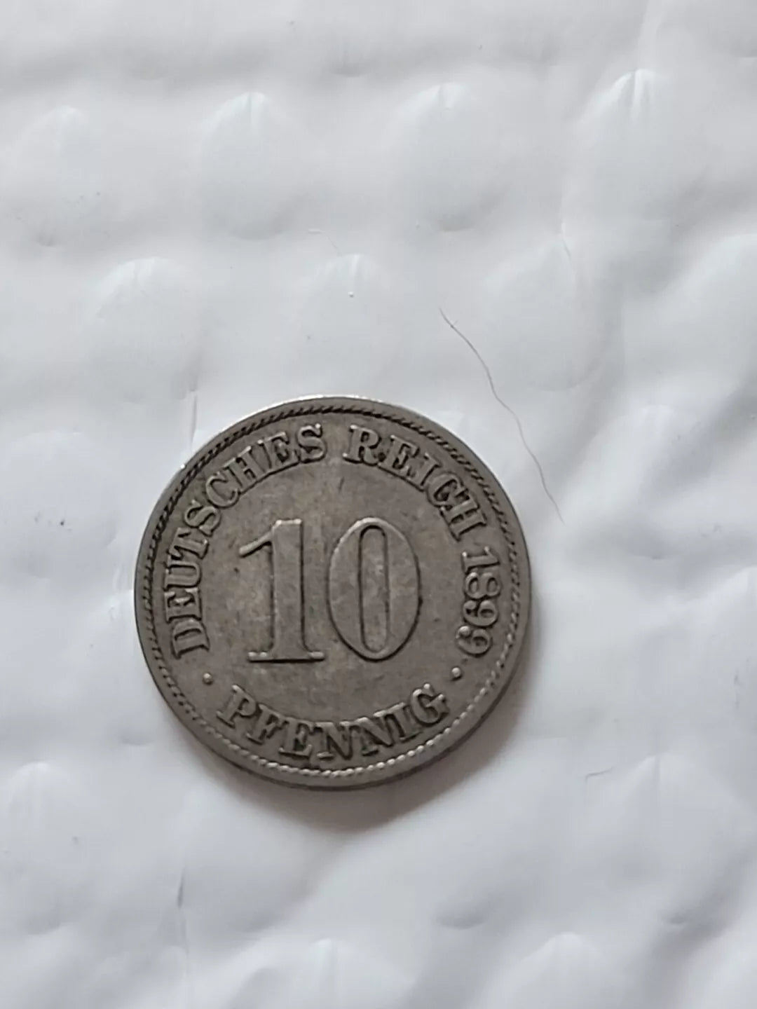 1899 A Germany 10 Pfennig