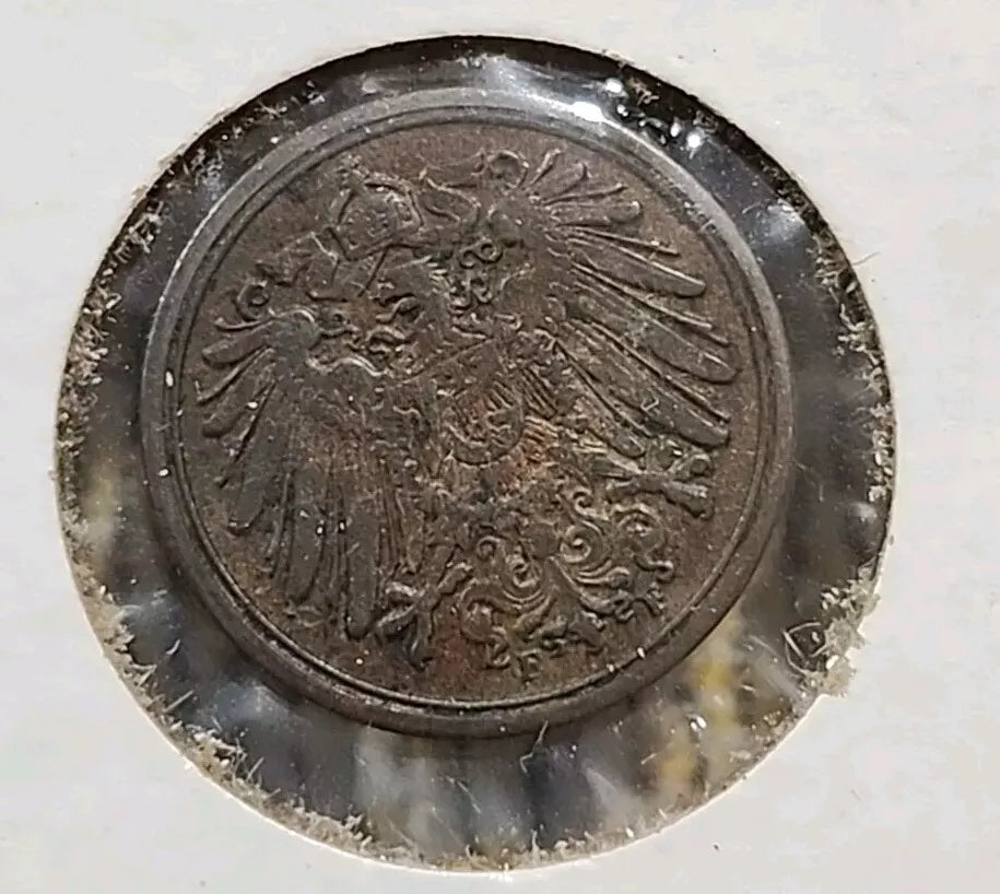 1900 F German Empire 1 Pfennig Extremely Fine
