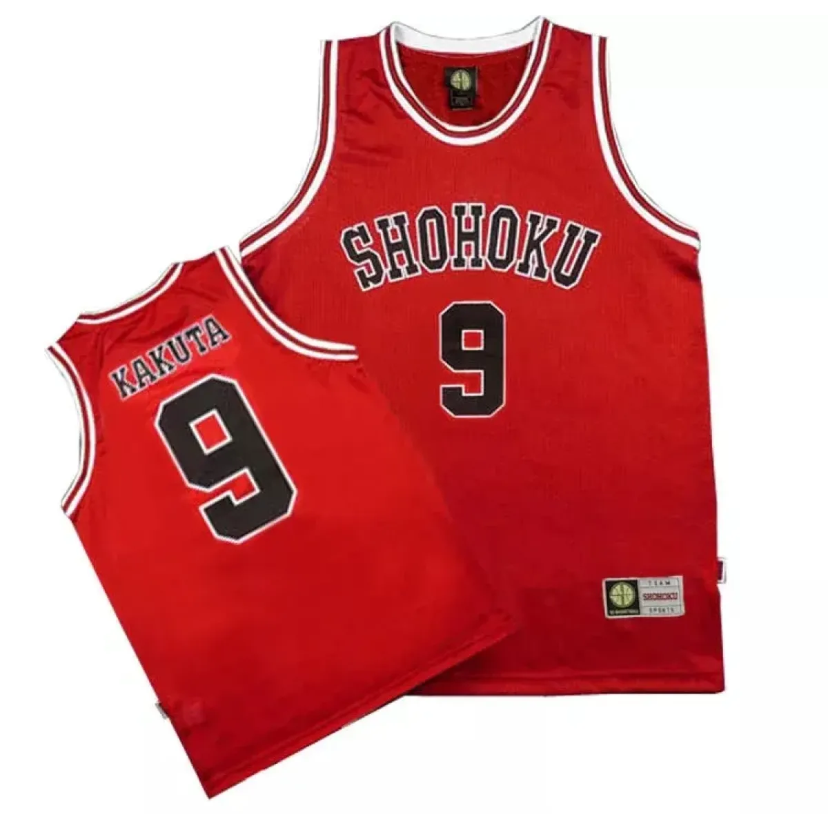 Shohoku Basketball Team Jersey - Sakuragi Hanamichi, Rukawa