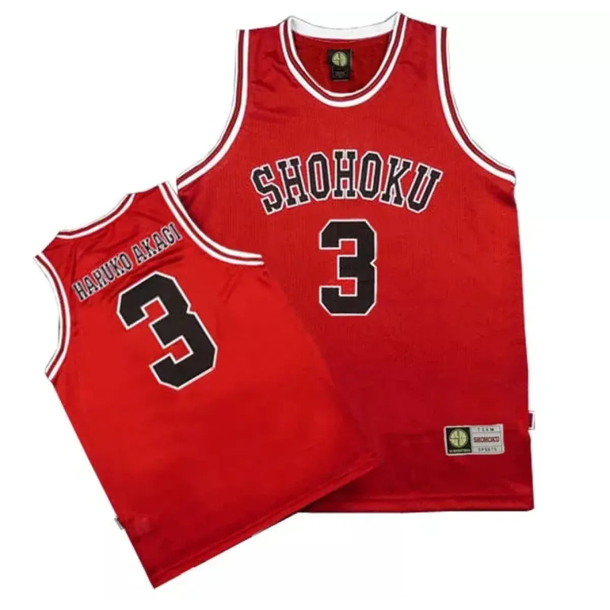 Shohoku Basketball Team Jersey - Sakuragi Hanamichi, Rukawa