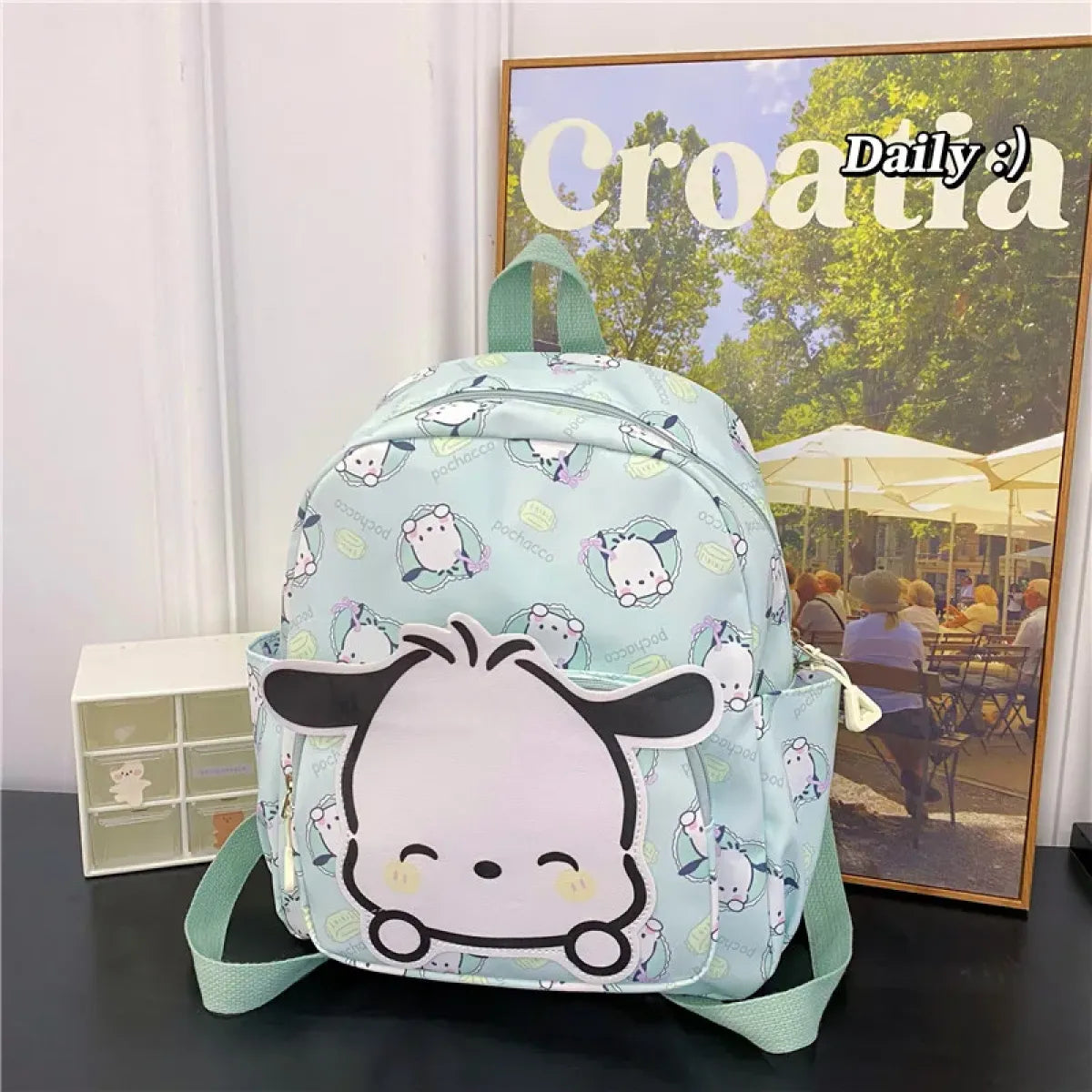 High-Capacity Sanrio Character Backpack - Cute & Functional