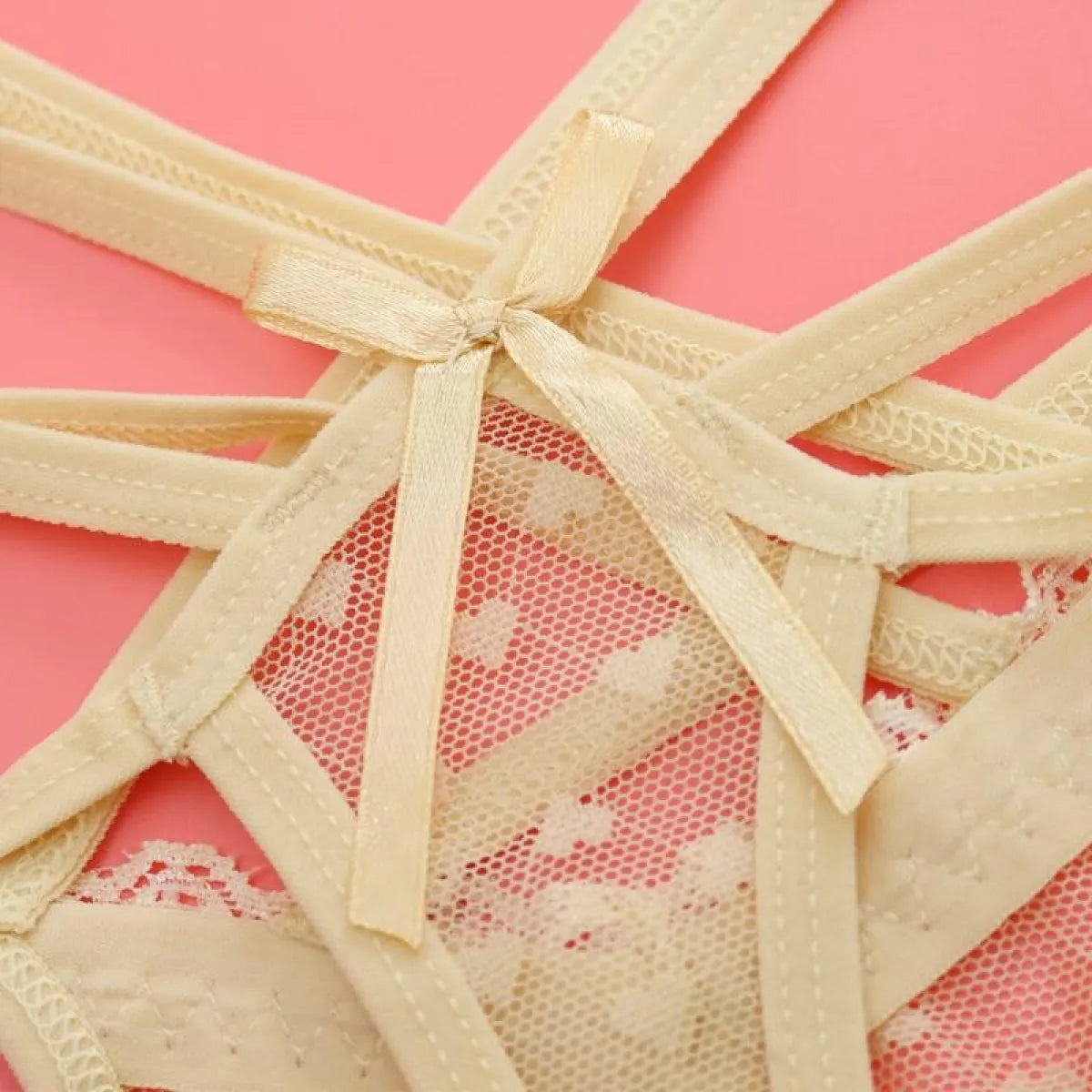 Seamless Elastic Thongs