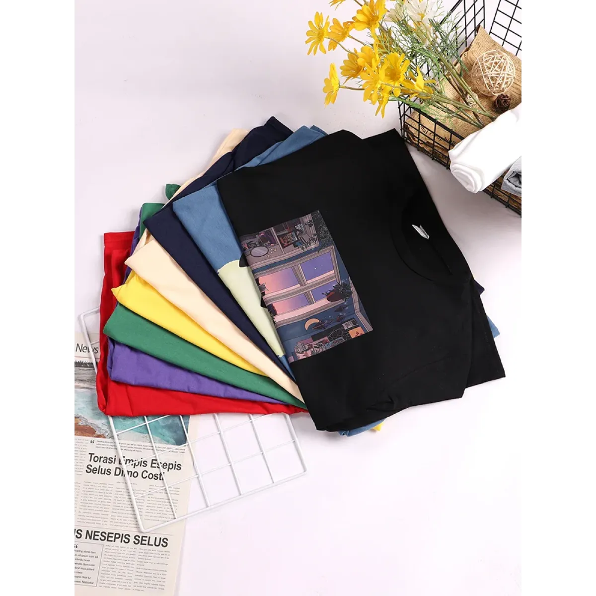 "Say No To Doing Thing" Sleeping Panda T-Shirts