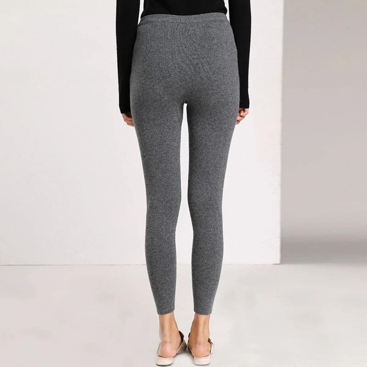 Solid Casual Slim Leggings