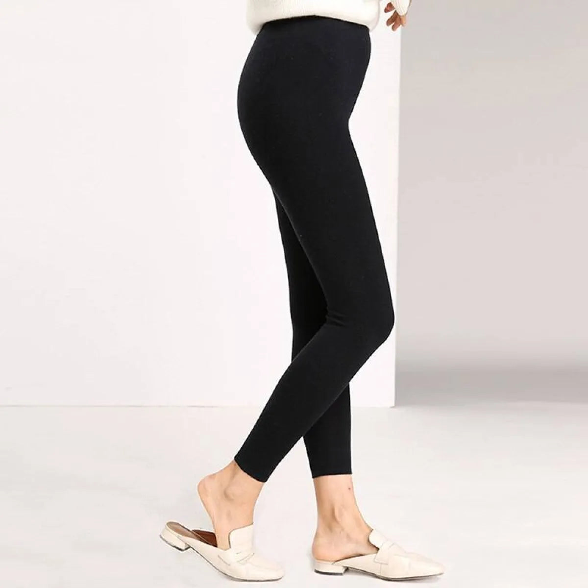 Solid Casual Slim Leggings