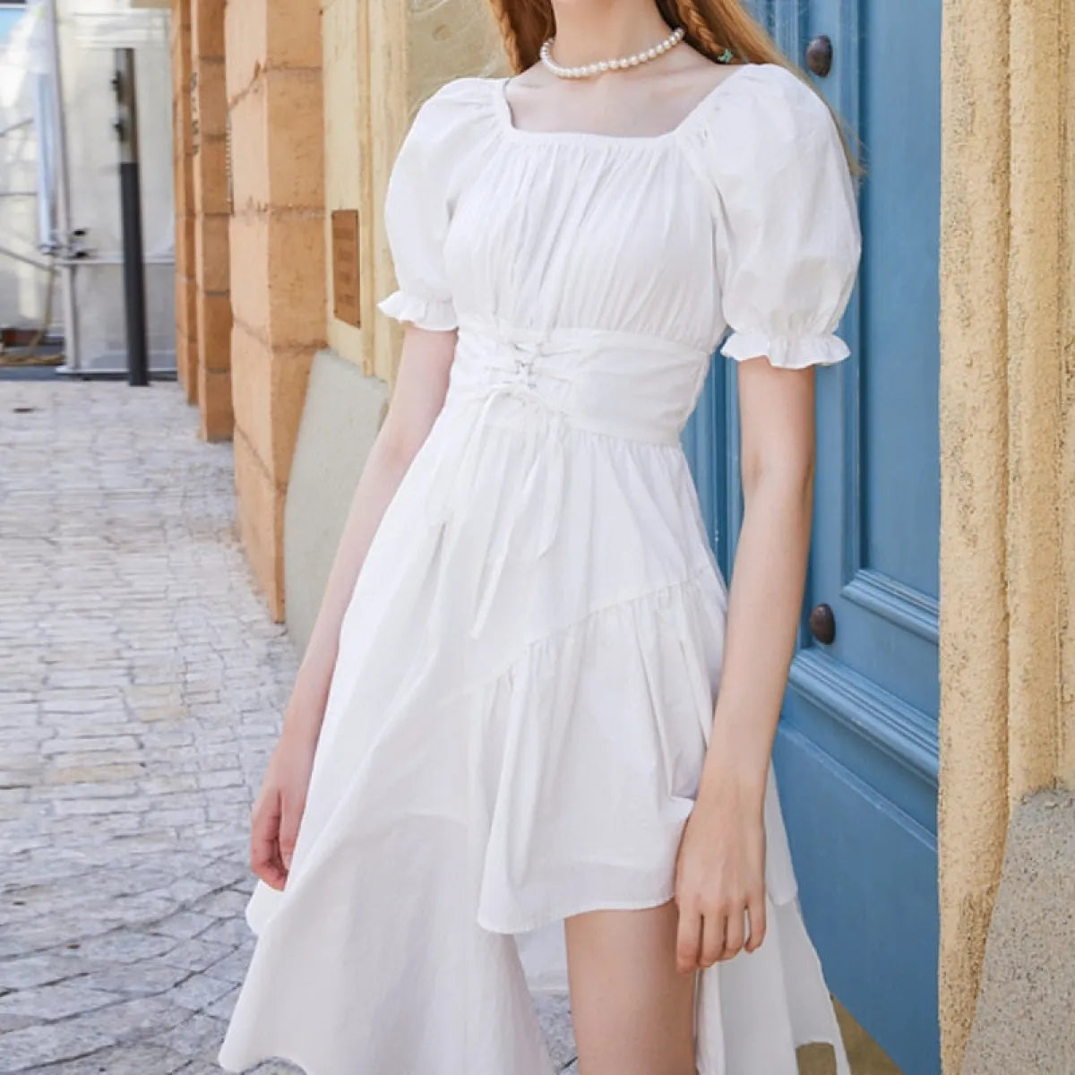Kawaii Square Collar Dress