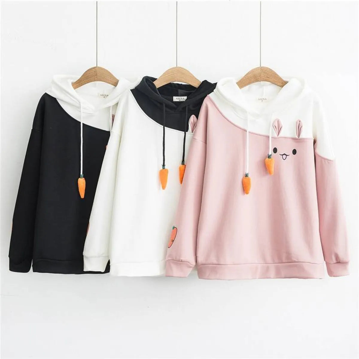 Street Fashion Bunny Hoodie