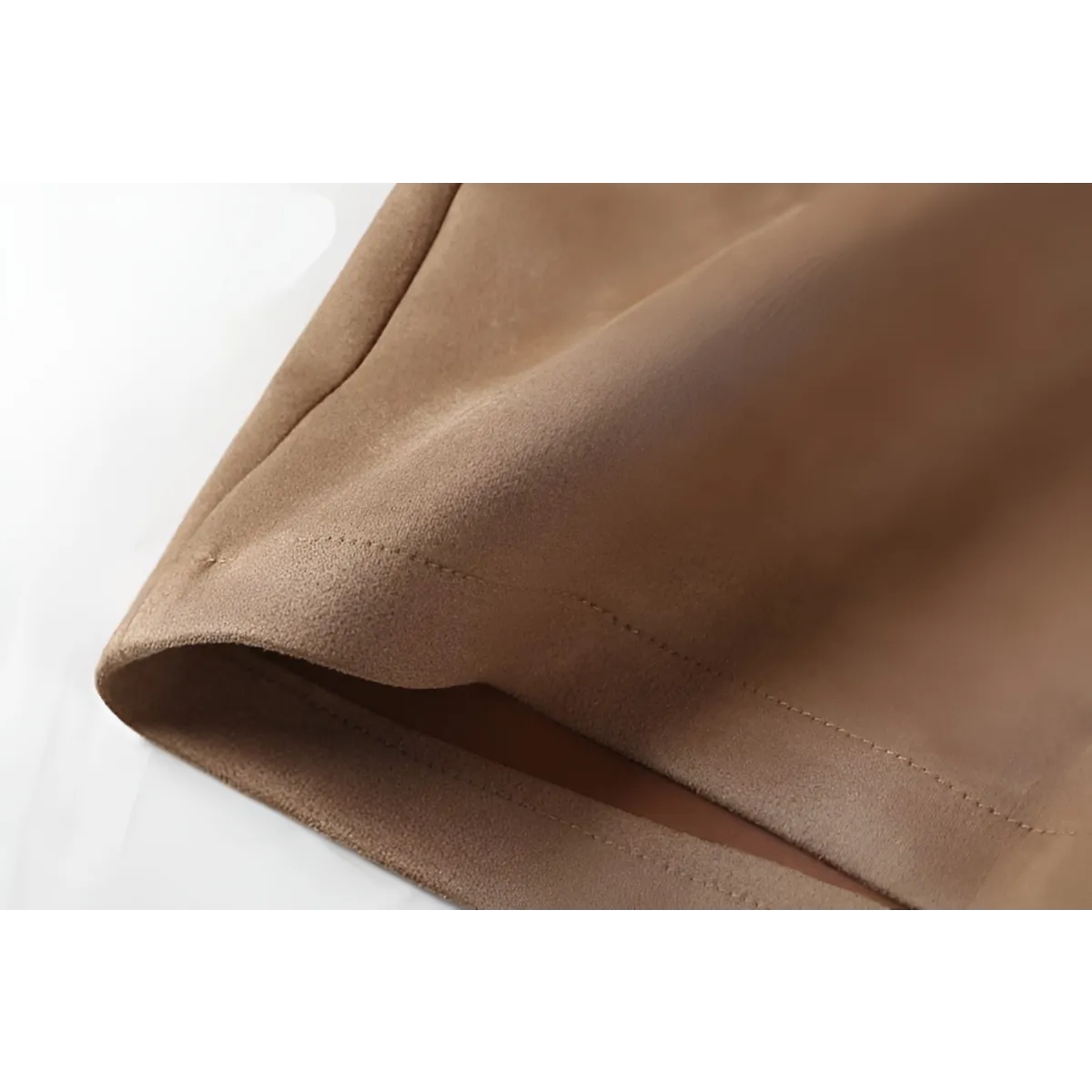 Sexy Suede Pencil Skirt