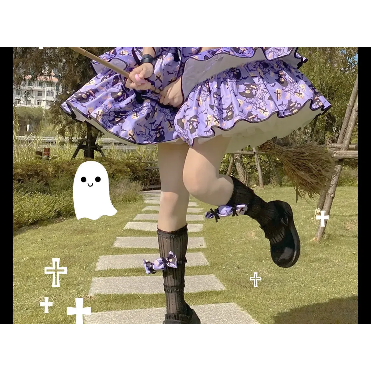 Sweet Lolita Bow Ruffle Dress