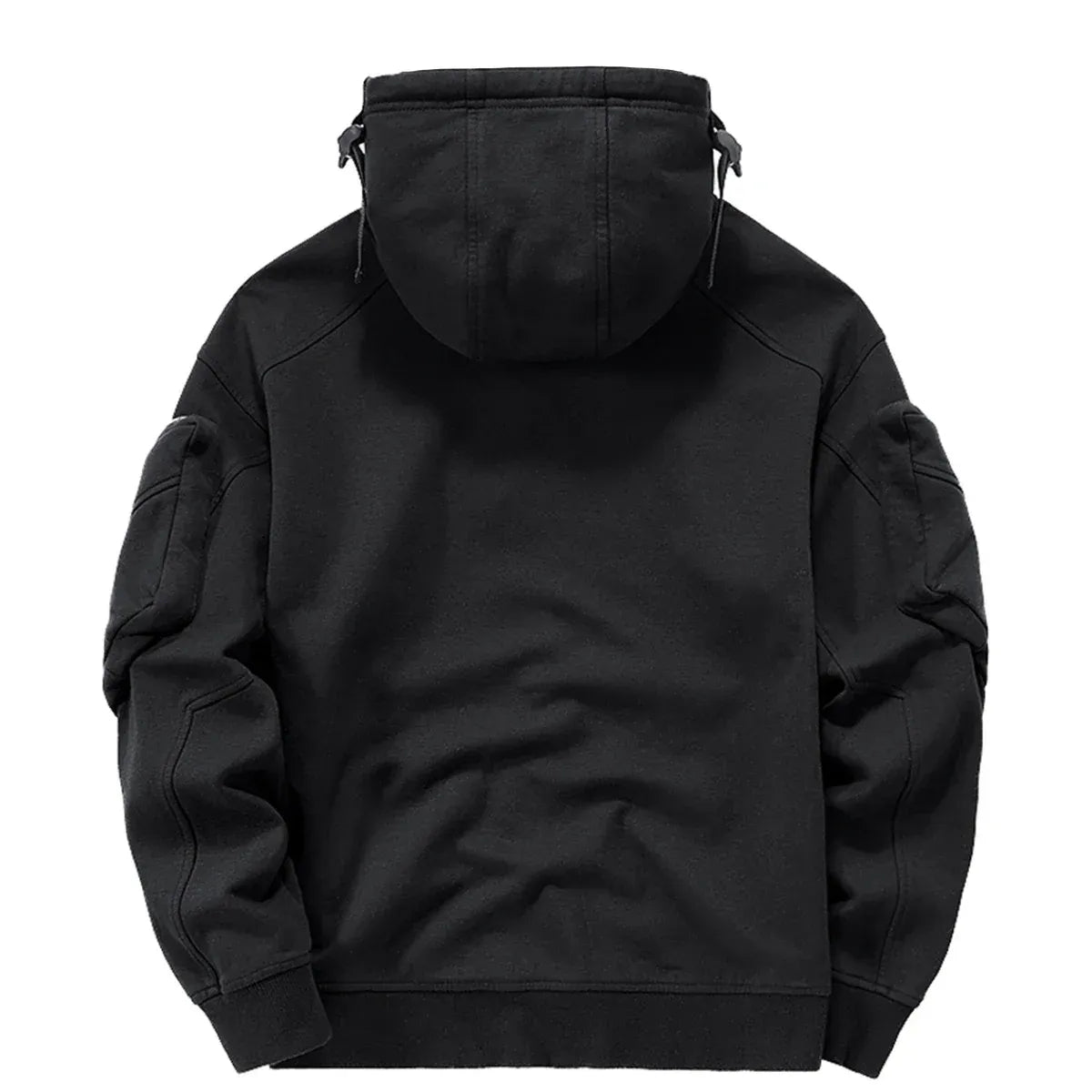 Techwear High Neck Hoodie