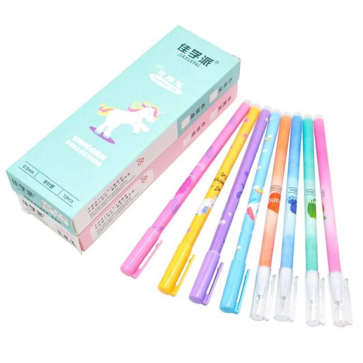 4Pcs Unicorn Erasable Gel Pen