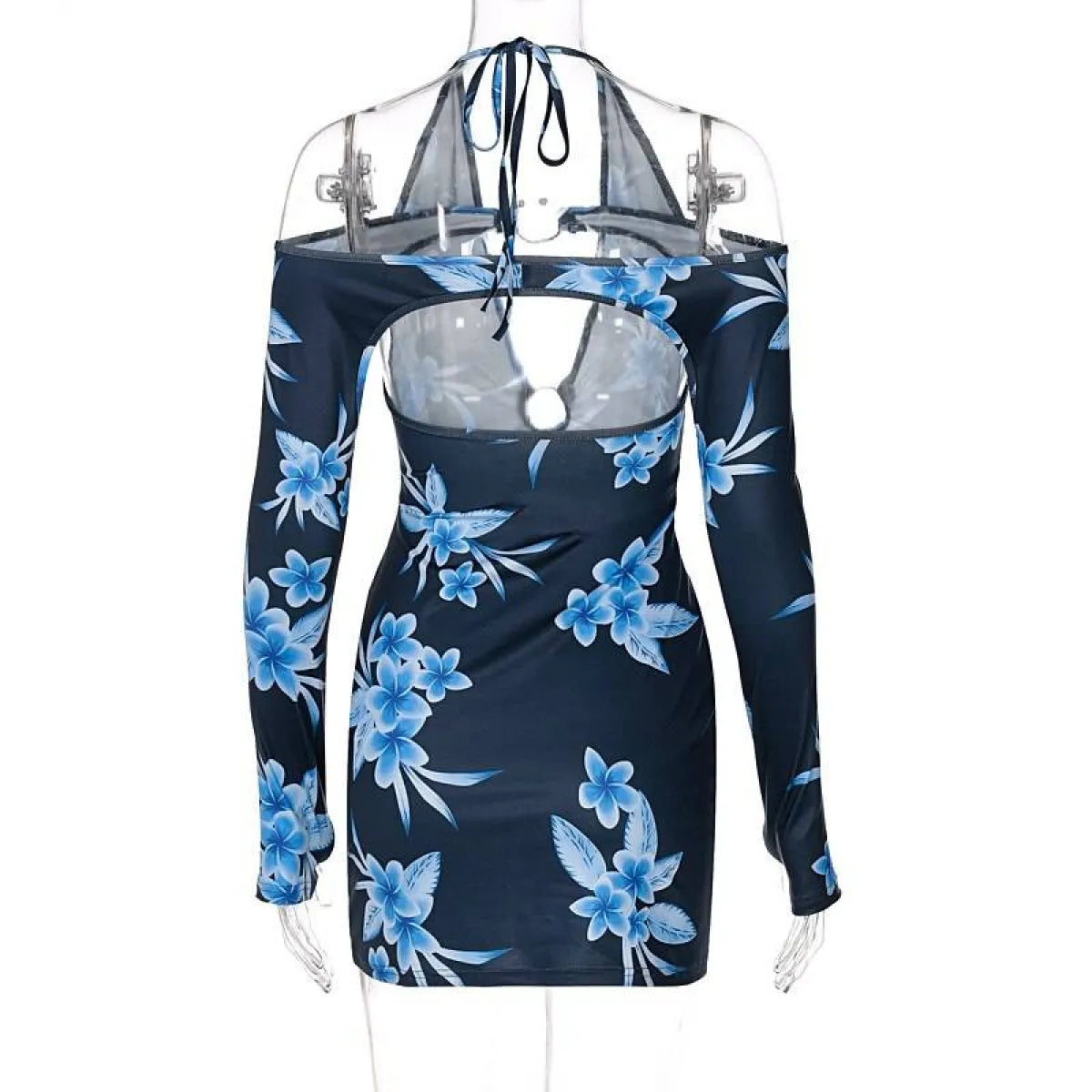 Sexy V-neck Halter Dress