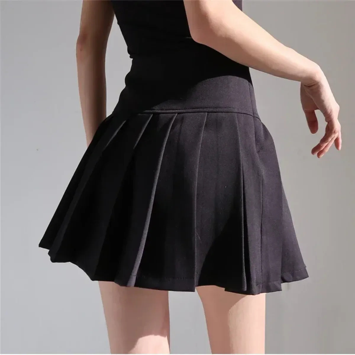 Y2K High Waist Pleated Skirt – Summer Mini Skirt for Women