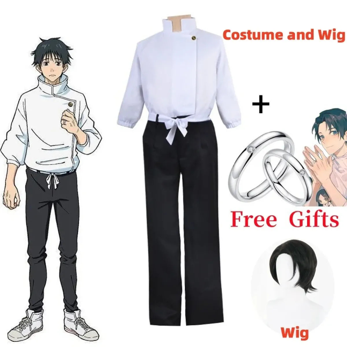 Jujutsu Kaisen Yuta Okkotsu Cosplay Costume