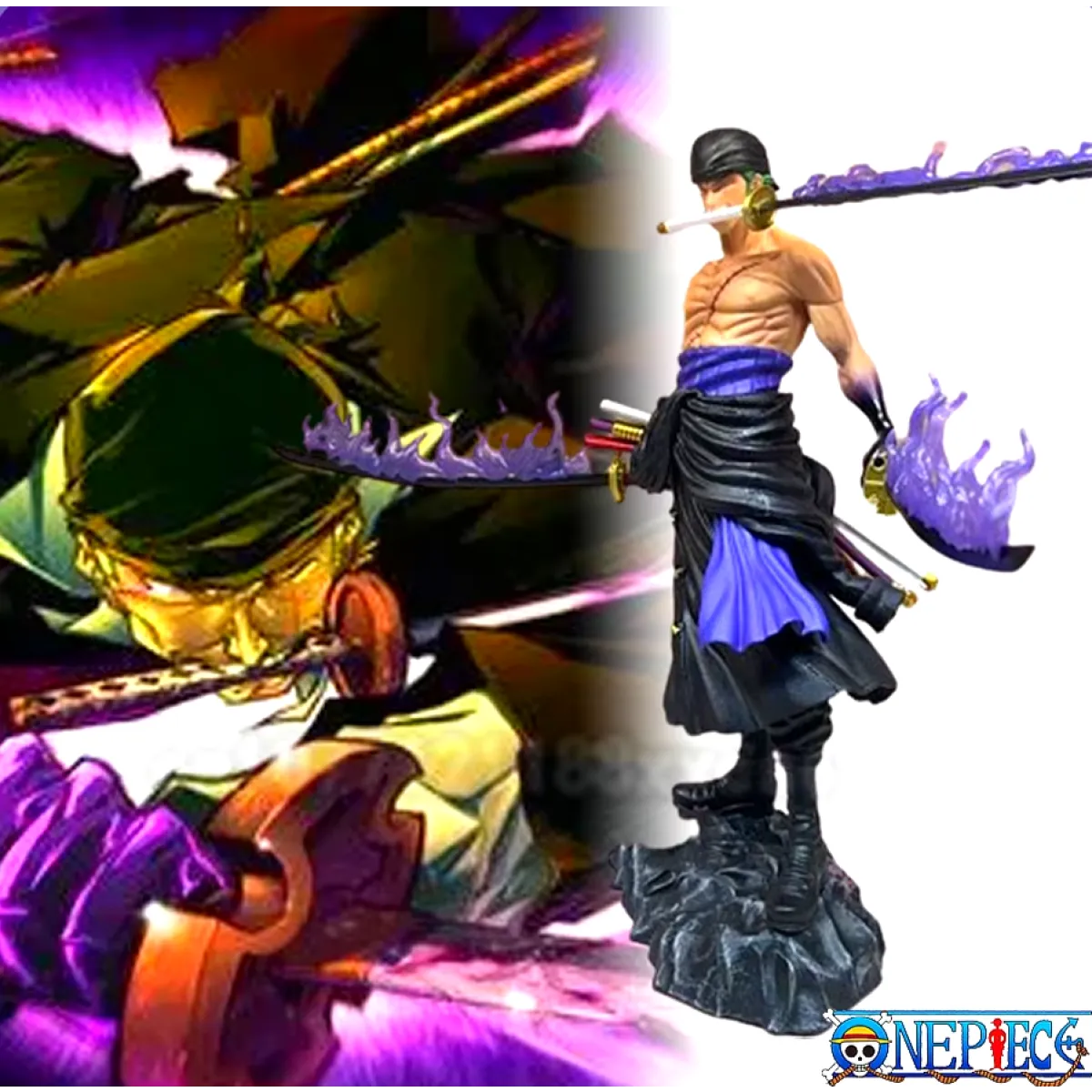 Anime One Piece Zoro Figure