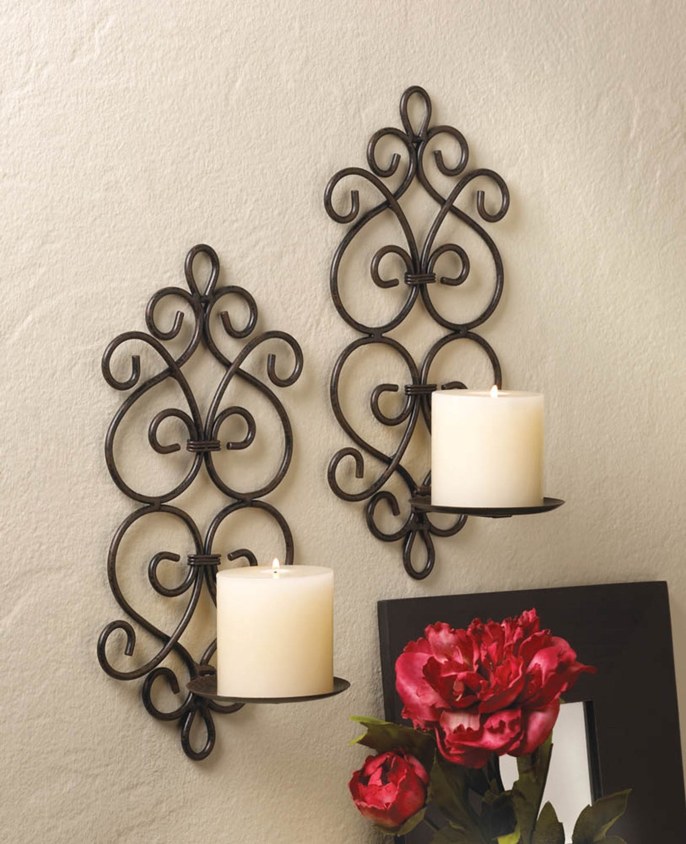 SCROLLWORK WALL SCONCES