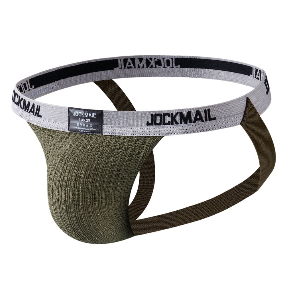 JOCKMAIL Sexy Underwear Men Jockstrap Green