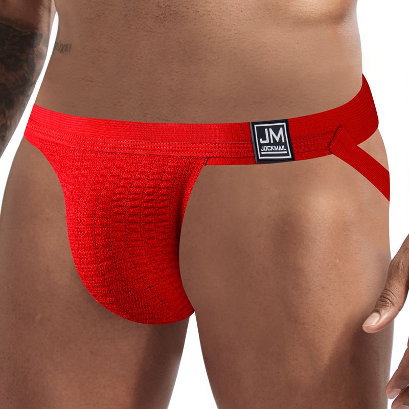 JOCKMAIL Underwear Men Jockstrap Red