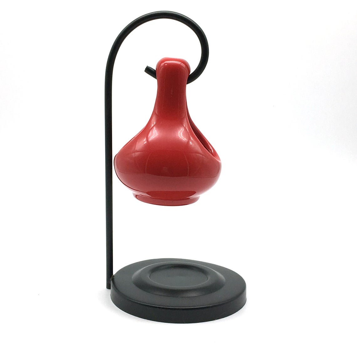 RED TEAR DROP OIL WARMER