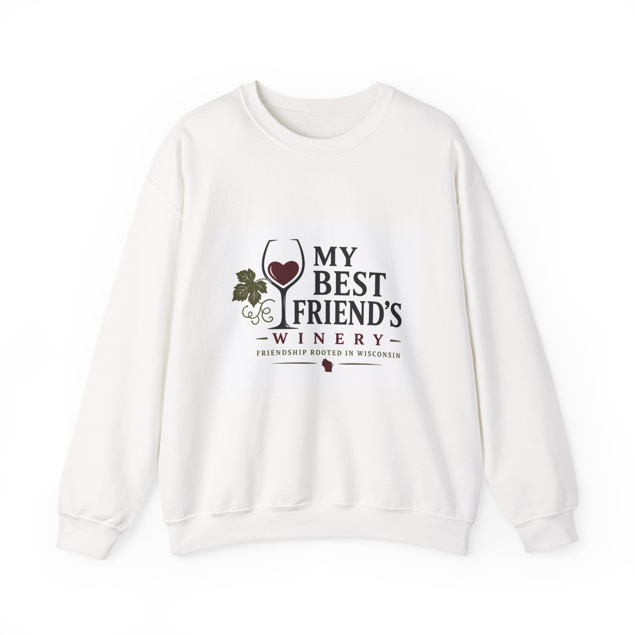 My Best Friend's Winery Sweatshirt – Wine Lover Crewneck