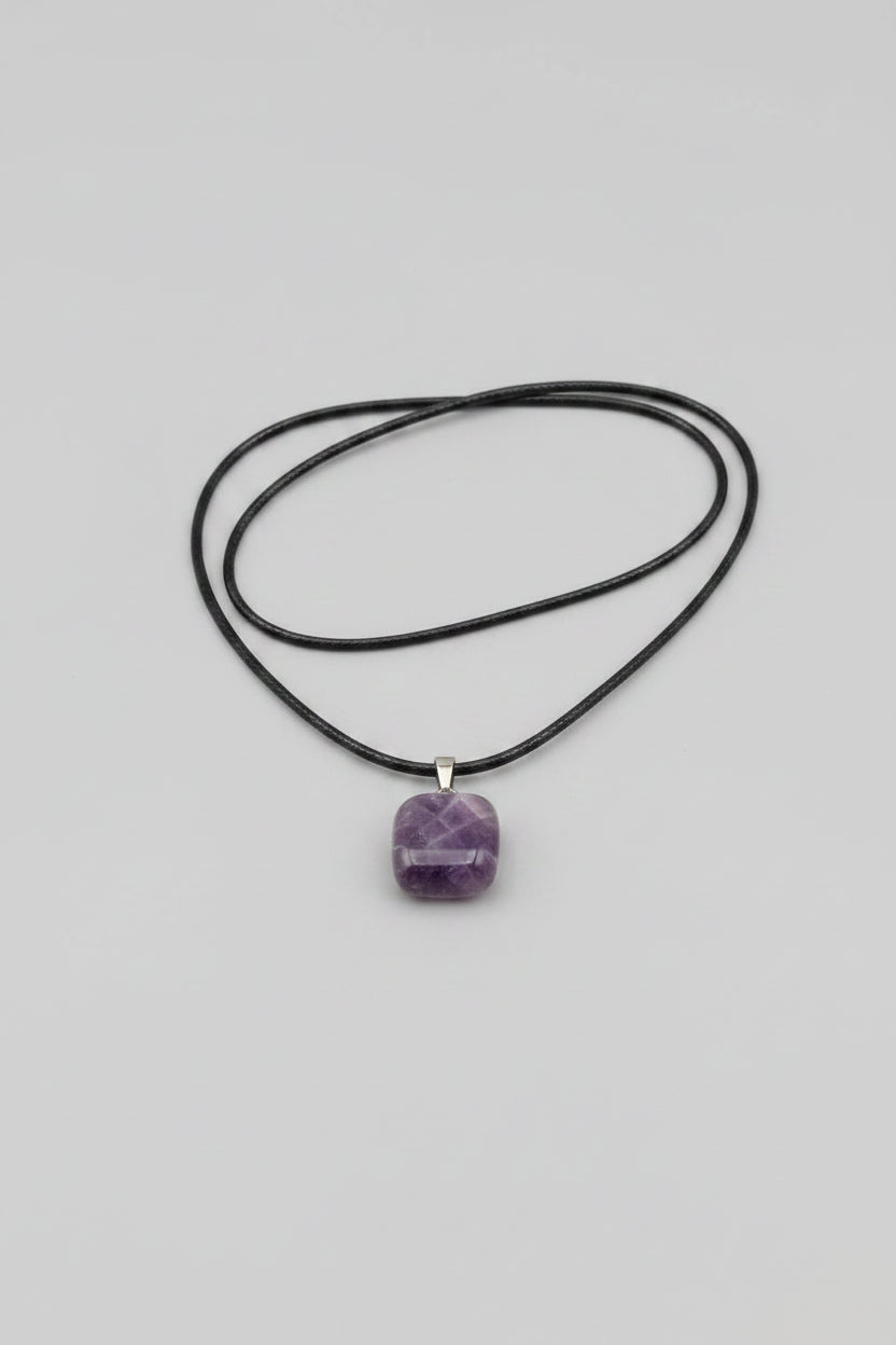 Amethyst Pendant Necklace