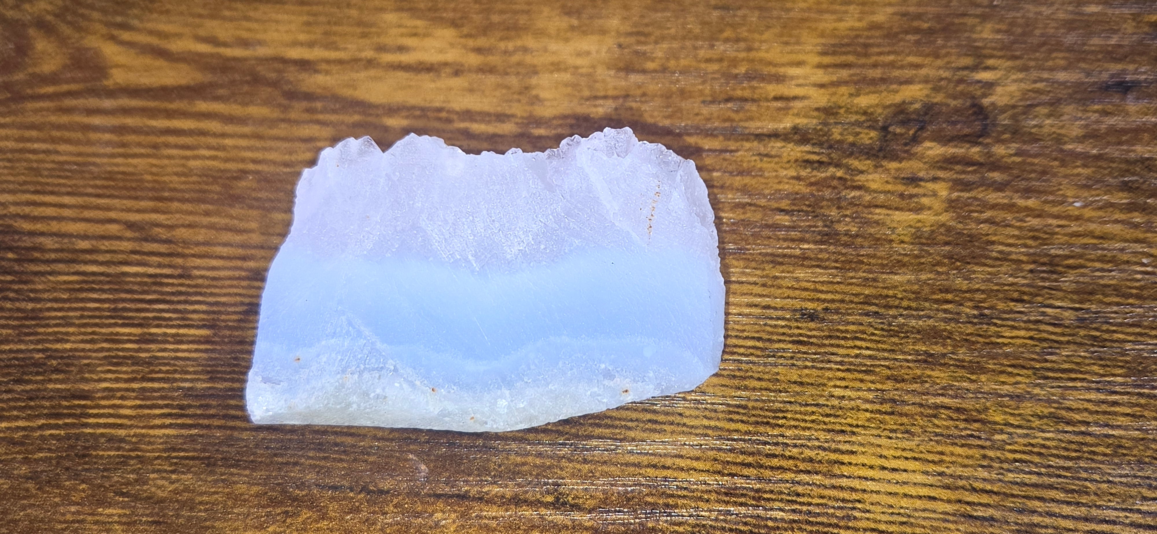 Blue Lace Agate Raw Stone