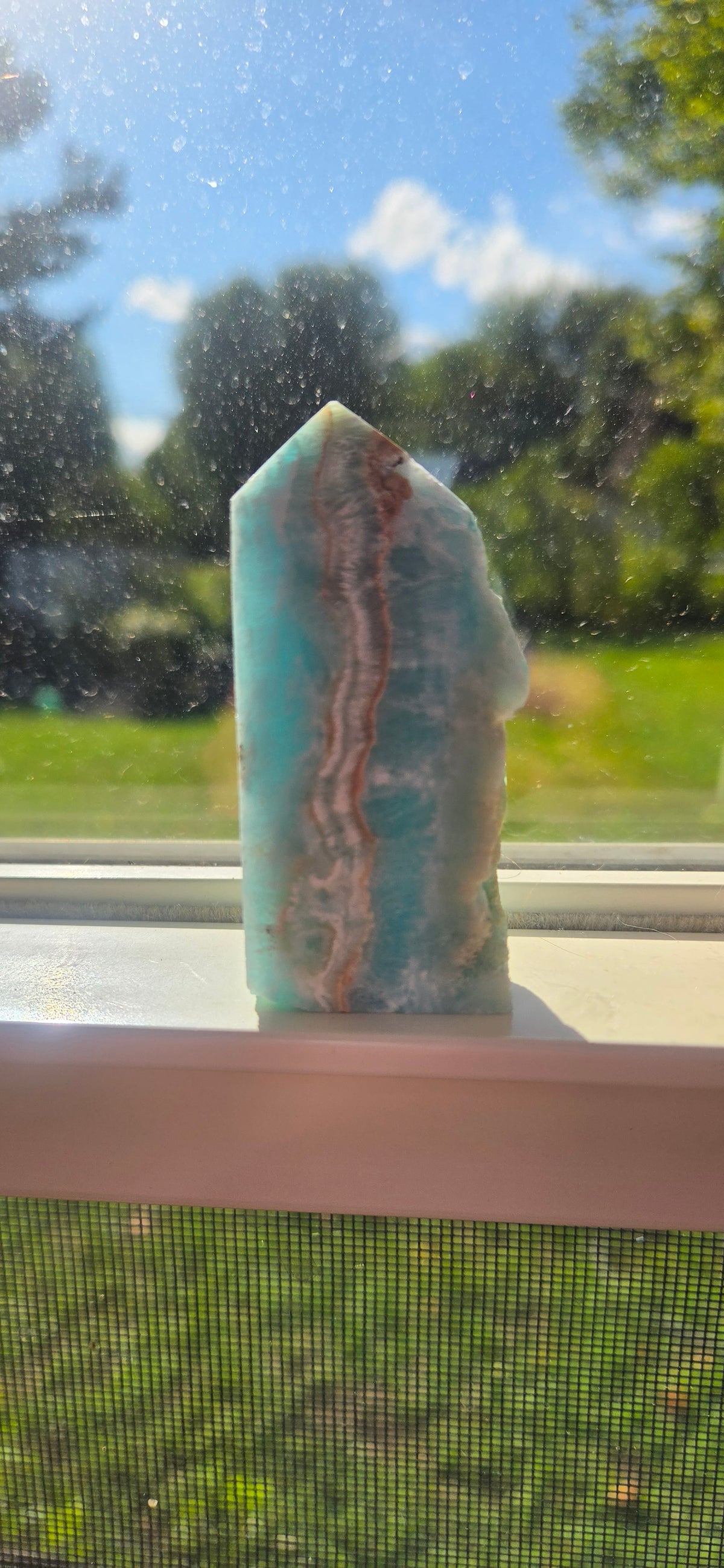 Caribbean Calcite Tower 3 Inches