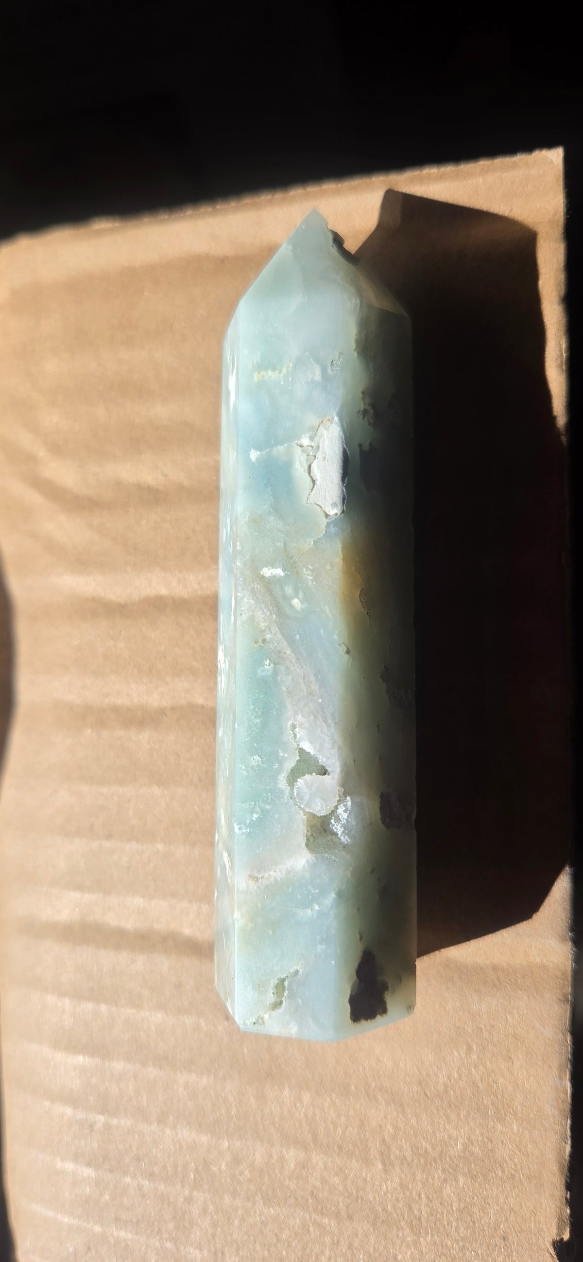 Caribbean Calcite Tower 4 Inches
