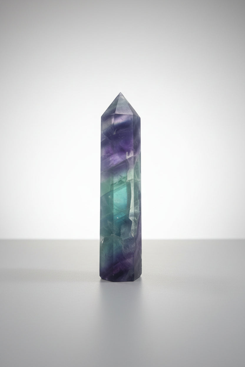 Fluorite Tower 5 Inches Tall