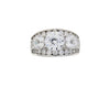 Cubic Zirconium CZ SS Bridal Sterling Silver