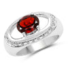 2.50 Carat Genuine Garnet .925 Sterling Silver Ring