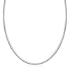 Sterling Silver Classic Omega Chain Necklace (3.0mm)