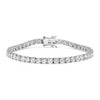 14K White Gold 2.00 Cttw Prong Set Lab Grown Round Diamond Classic Tennis Bracelet (F-G Color, VS2-SI1 Clarity) - 7.25"