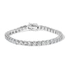 14K White Gold 2.00 Cttw Prong Set Lab Grown Round Diamond Classic Tennis Bracelet (F-G Color, VS2-SI1 Clarity) - 7.25"