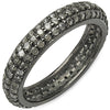 1.40 Carat Genuine TLB Diamond .925 Sterling Silver Ring