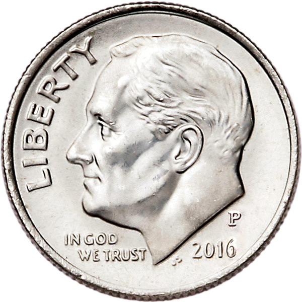 2016-P Roosevelt Dime MS60